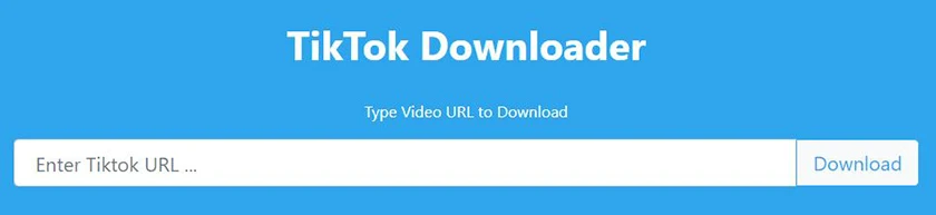 Bước 2: Truy cập website https://downloaderi.com - hướng dẫn tải video tiktok không có logo