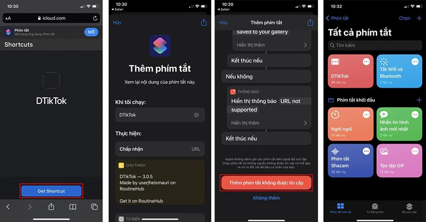 Truy cập bài đăng chứa video muốn download tiktok video without watermark về thiết bị.