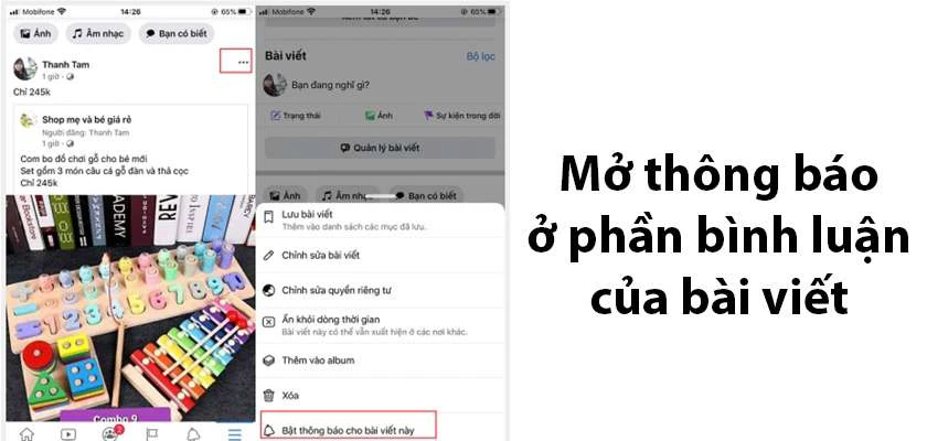 C&aacute;ch sửa lỗi Facebook kh&ocirc;ng hiện th&ocirc;ng b&aacute;o