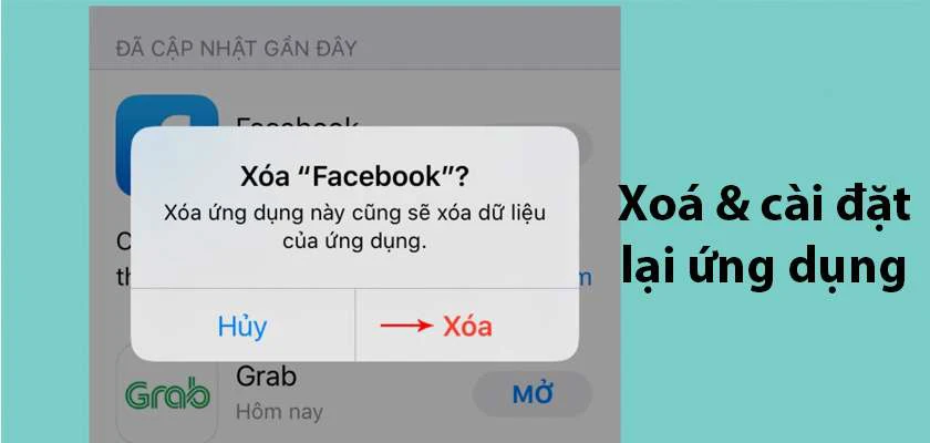 C&agrave;i đặt lại ứng dụng tr&ecirc;n m&aacute;y