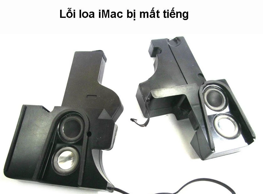 Lỗi loa iMac bị mất tiếng