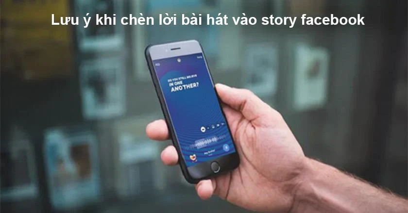 lưu &yacute; khi thực hiện