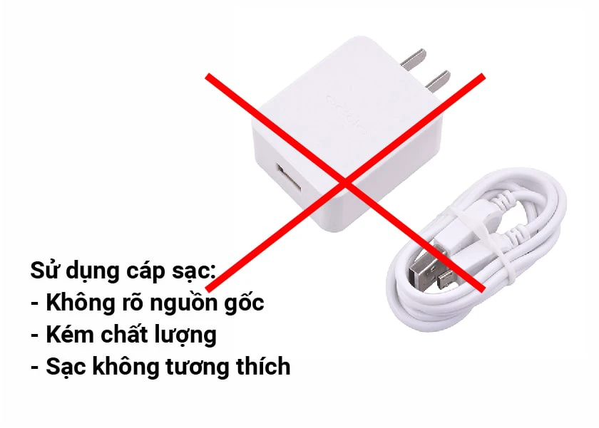 Nguy&ecirc;n nh&acirc;n main &ndash; IC nguồn Oppo bị hư, sập