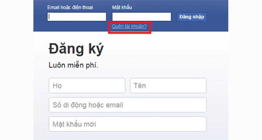 tại sao kh&ocirc;ng đăng nhập được Facebook