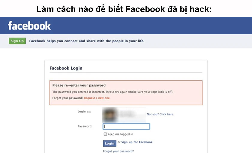 L&agrave;m c&aacute;ch n&agrave;o để biết Facebook đ&atilde; bị hack