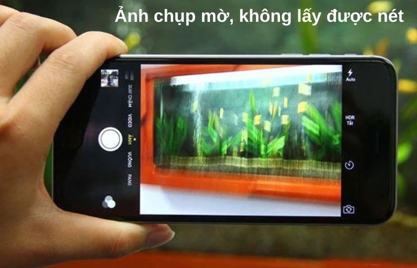 Lỗi camera bị Oppo mờ, không lấy nét được