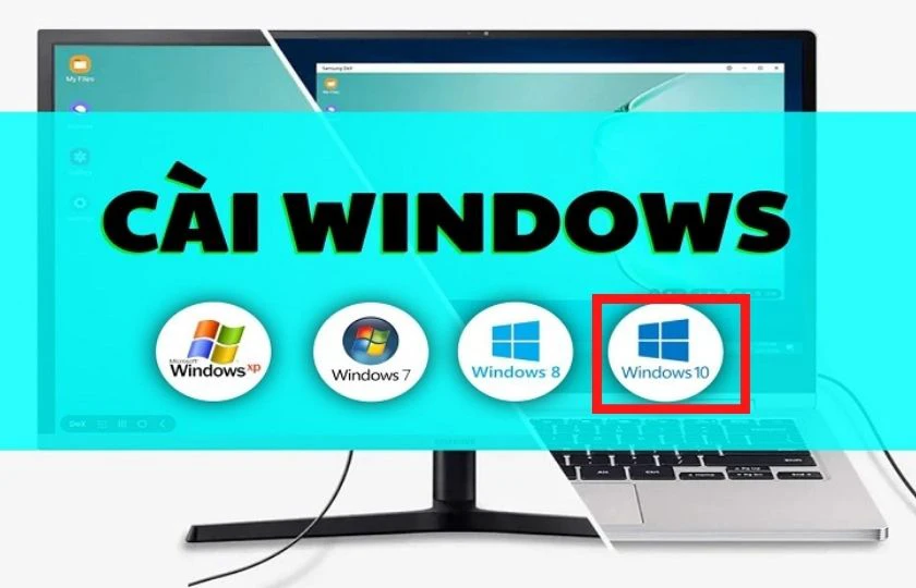C&agrave;i lại Window 10 khi laptop kh&ocirc;ng hiện &ocirc; nhập mật khẩu