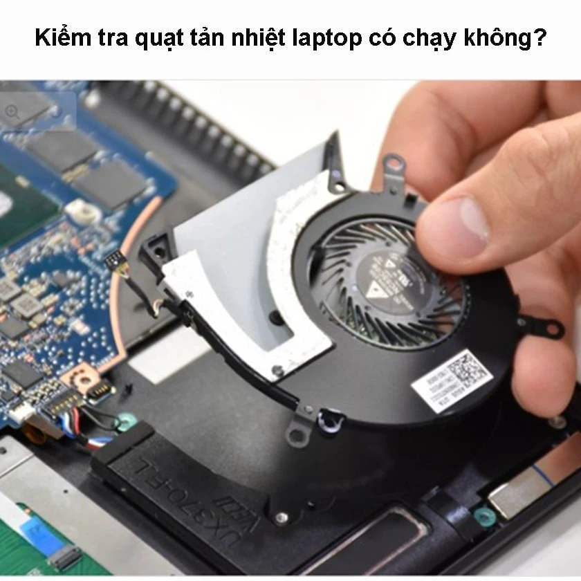 quạt tản nhiệt laptop kh&ocirc;ng chạy