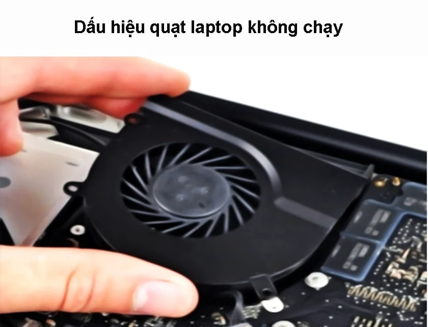 Dấu hiệu quạt m&aacute;y t&iacute;nh kh&ocirc;ng chạy