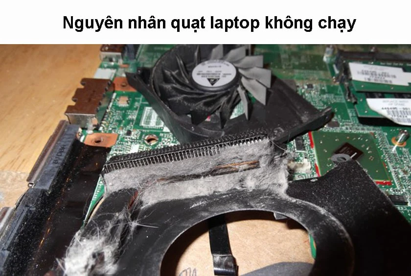 c&aacute;ch khắc phục quạt laptop kh&ocirc;ng chạy