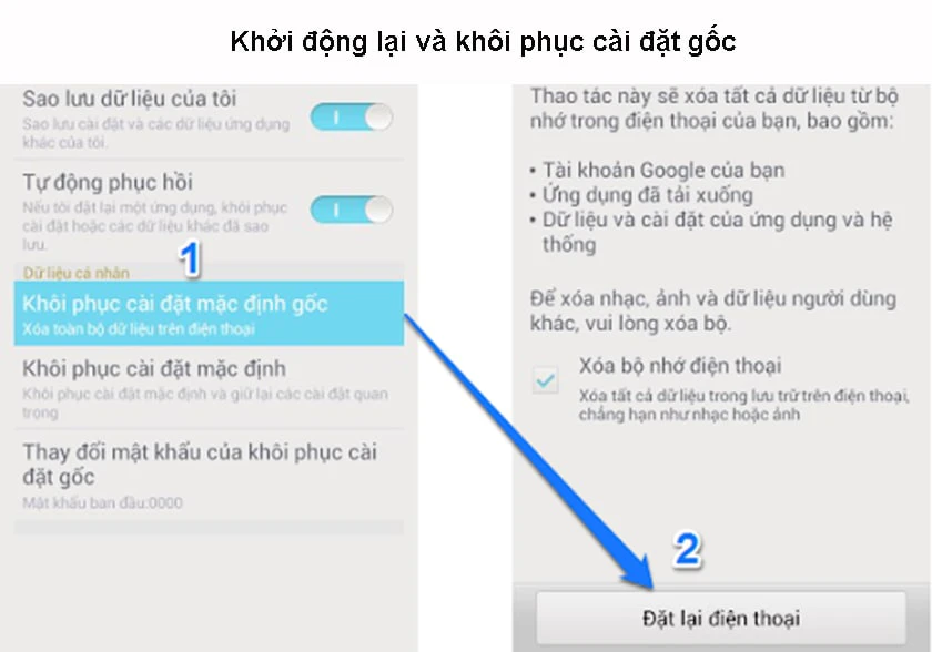 C&aacute;ch khắc phục