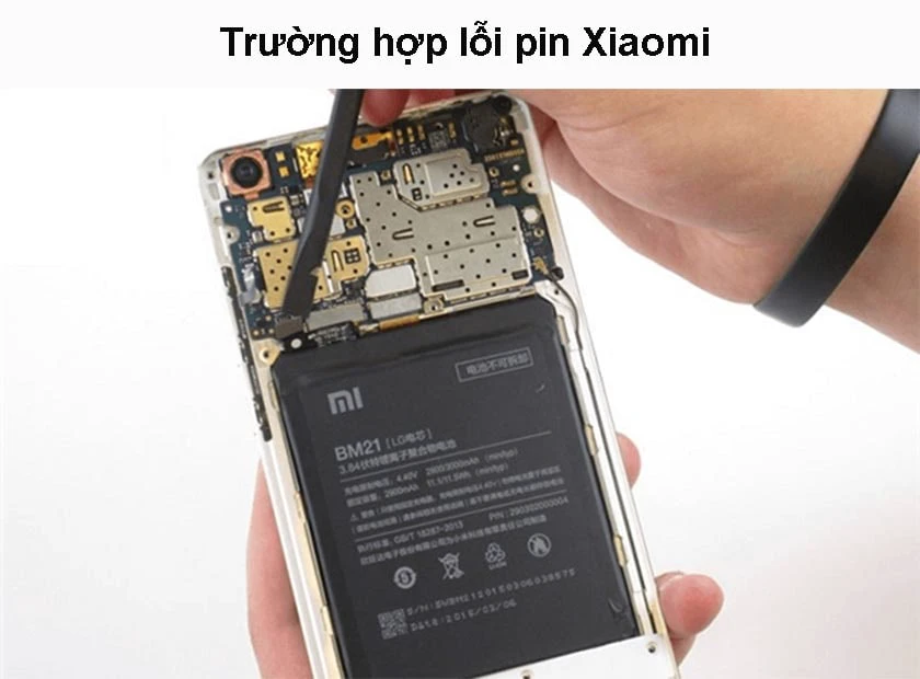 Hướng khắc phục khi Xiaomi chết nguồn