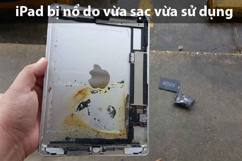 Hiện tượng sạc ipad bị n&oacute;ng c&oacute; nghi&ecirc;m trọng?