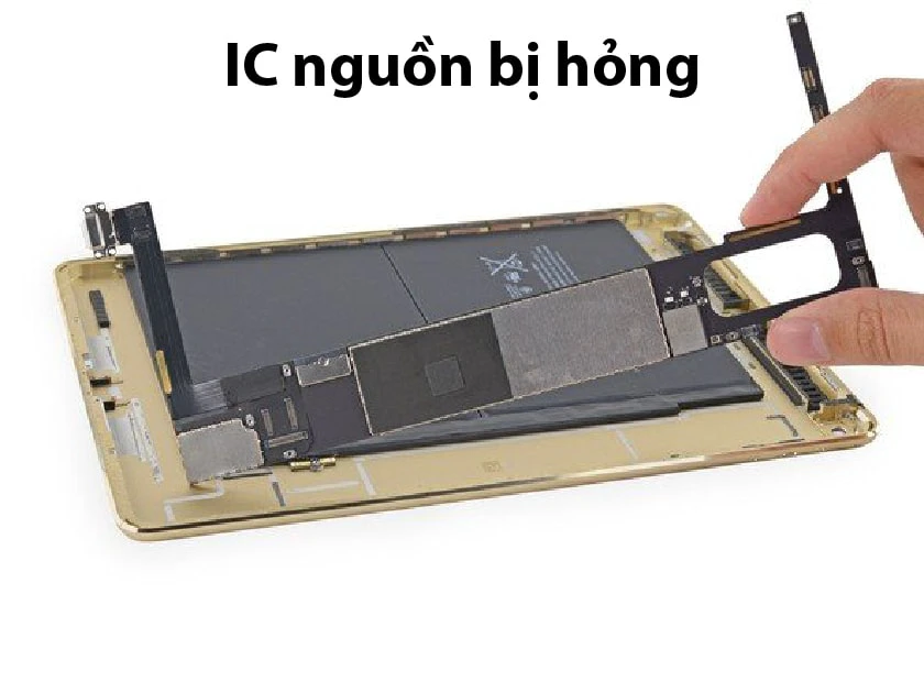 Sửa chữa iPad bị n&oacute;ng m&aacute;y khi sạc nhanh ch&oacute;ng