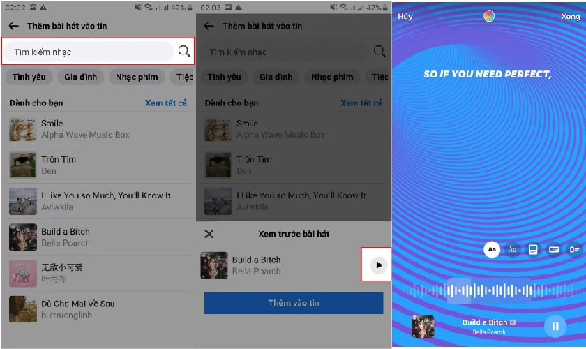 Hướng dẫn chèn nhạc vào Story Facebook đơn giản
