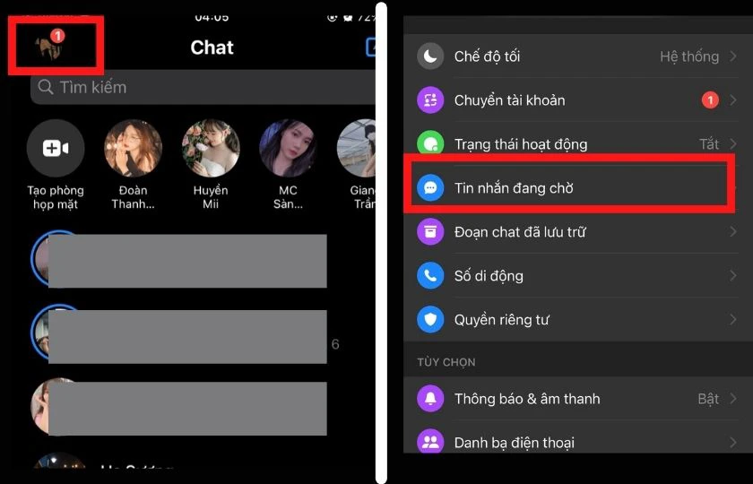 Cách sửa lỗi messenger không hiển thị tin nhắn đến
