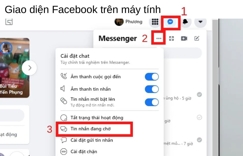 Cách sửa lỗi messenger không hiển thị tin nhắn đến