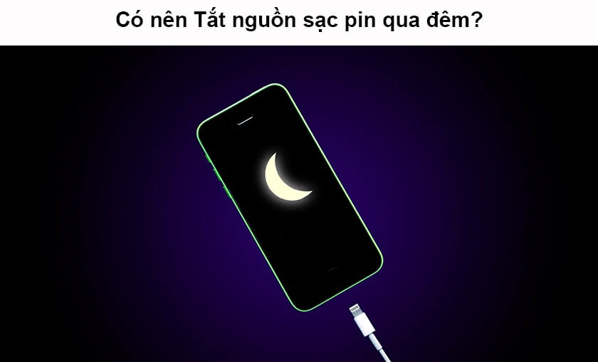 C&oacute; n&ecirc;n tắt nguồn sạc