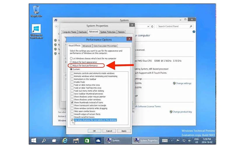 Sửa lỗi win 10 ngốn CPU bằng tinh chỉnh hệ điều h&agrave;nh