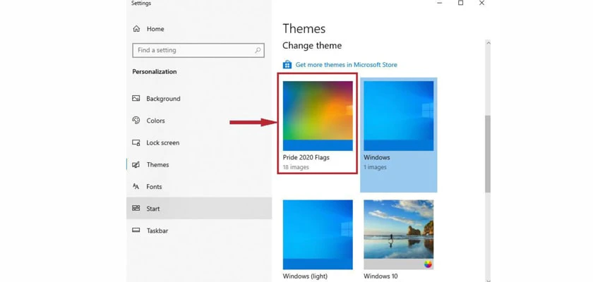 C&aacute;ch đổi theme sau khi download về