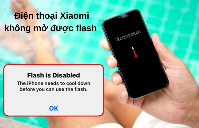 bị hư đèn Flash