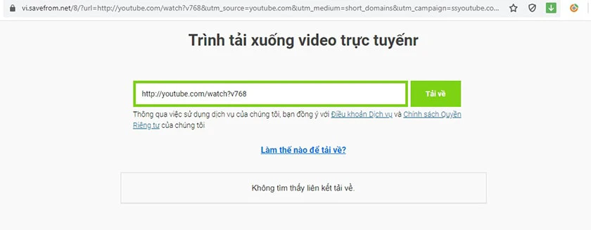 H&atilde;y tải video bị chặn xuống