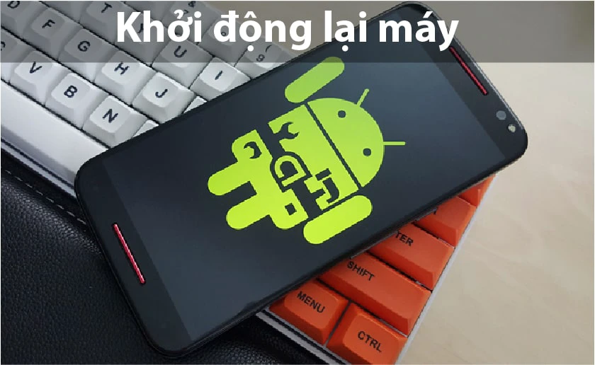 Khởi động lại máy khi loa trong xiaomi không nghe được