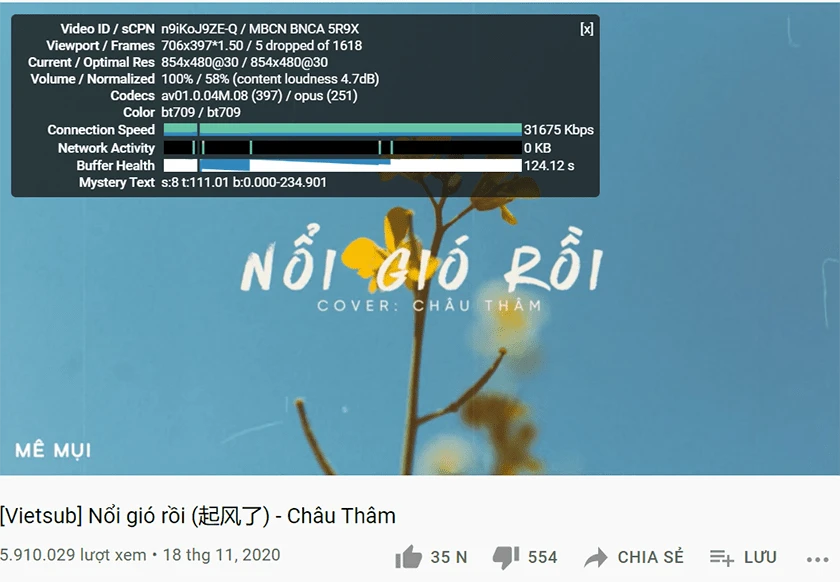 khắc phục lỗi Youtube kh&ocirc;ng chạy được video