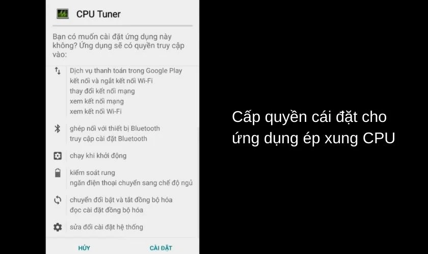 Hướng dẫn &eacute;p xung CPU Android kh&ocirc;ng cần root chi tiết