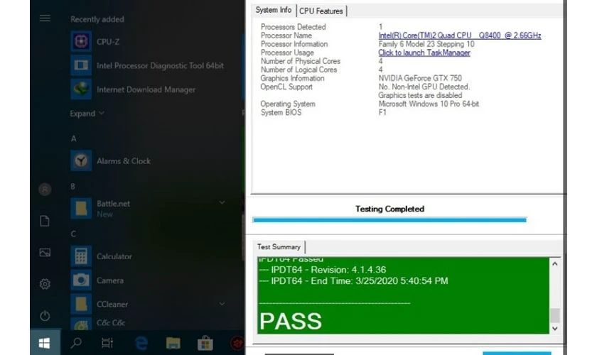 C&aacute;ch kiểm tra CPU c&ograve;n tốt kh&ocirc;ng