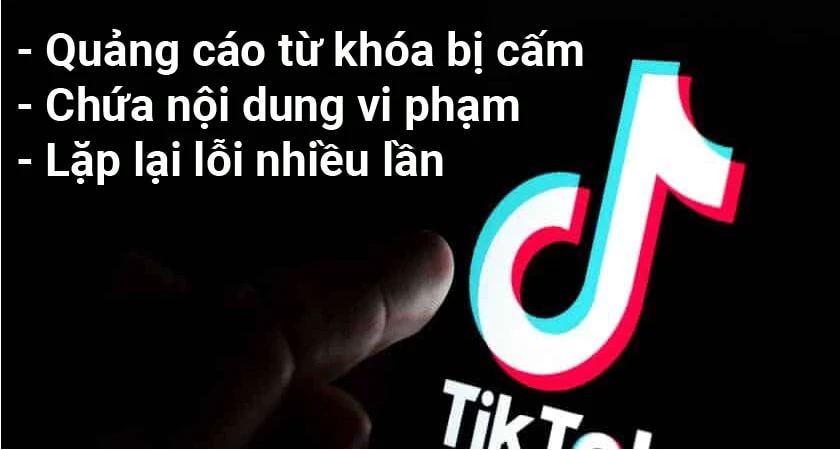 Vi phạm bản quyền thương hiệu: Trong phần nội dung, bạn copy thương hiệu khác. - tài khoản tiktok bị khóa
