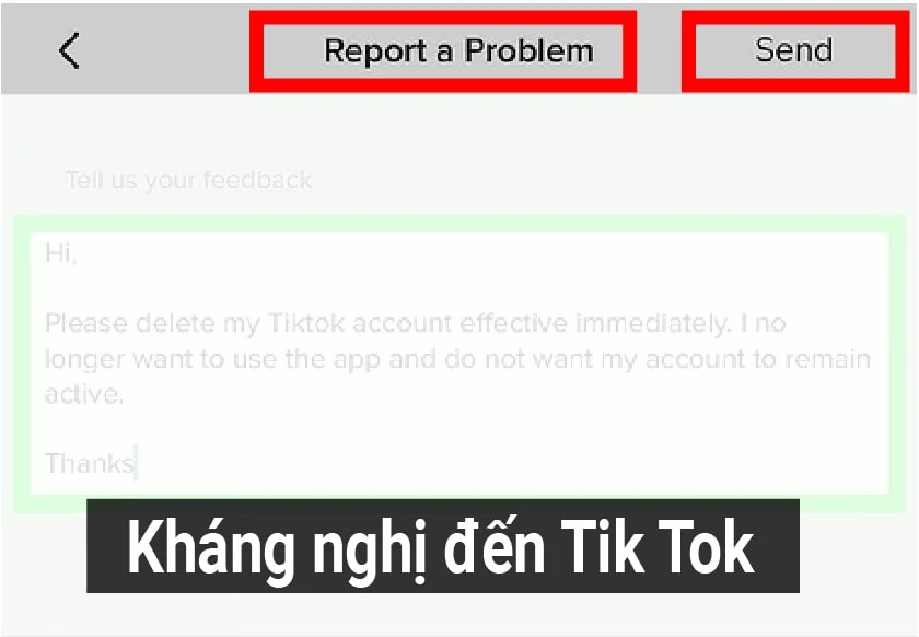 Điều quan trọng nhất chính là bạn trình bày rằng tài khoản của mình chưa bao giờ vi phạm bất kỳ quy tắc nào (Nếu thật sự tài khoản của bạn chưa từ vi phạm)