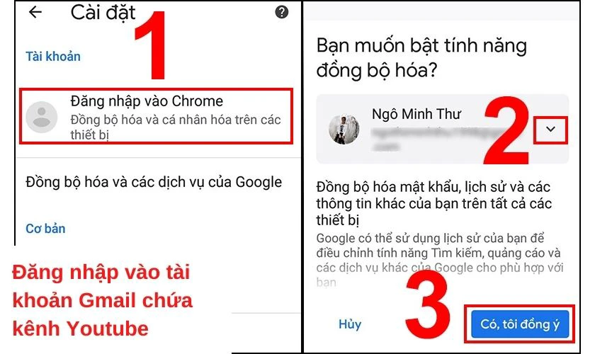 x&oacute;a k&ecirc;nh youtube