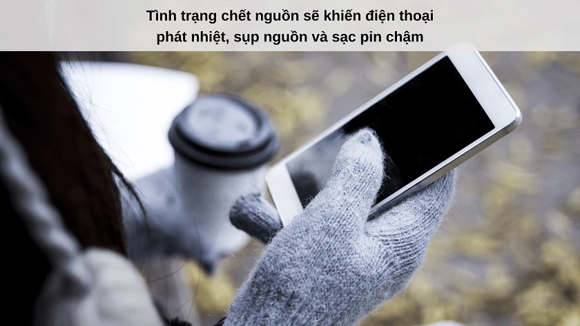 Dấu hiệu nhận biết điện thoại bị chết nguồn, hỏng nguồn