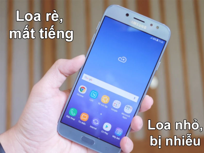 Loa điện thoại Samsung bị rè, nghe nhỏ, bị mất tiếng, bị mất âm thanh - Nguyên nhân do đâu?