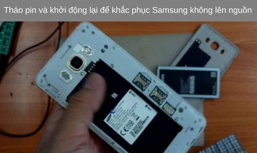 Cách sửa lỗi Samsung mất nguồn