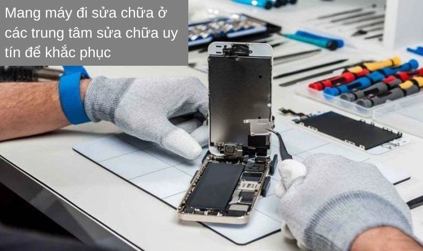 Mang điện thoại đến các trung tâm sửa chữa, bảo hành uy tín