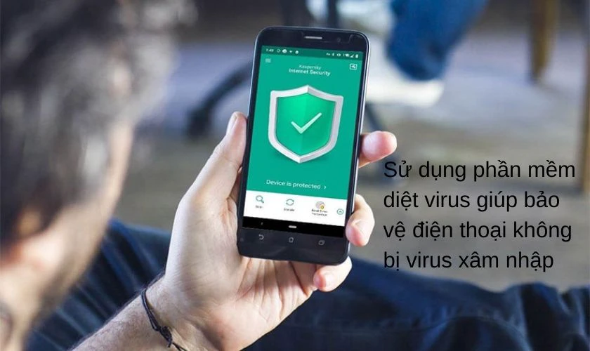 Sử dụng các phần mềm diệt virus dành cho điện thoại