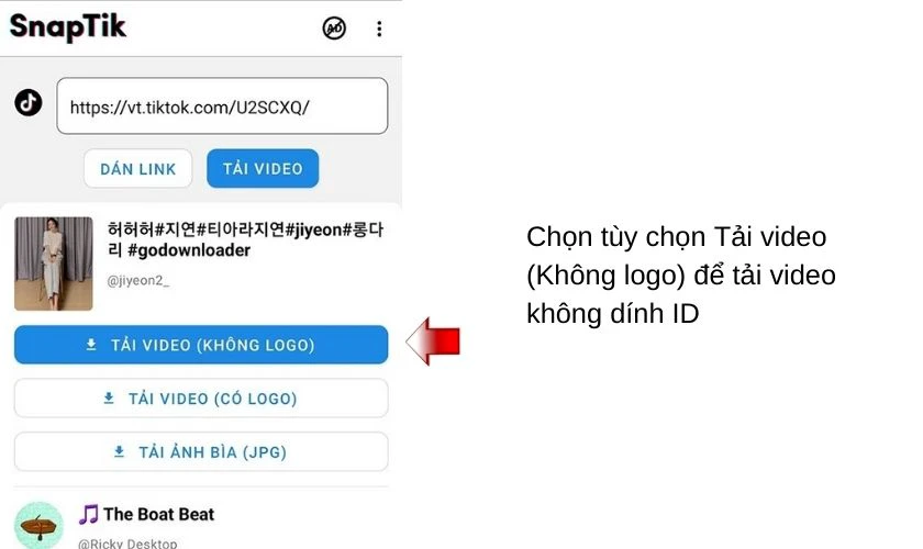 c&aacute;ch lấy video tr&ecirc;n tiktok kh&ocirc;ng d&iacute;nh id