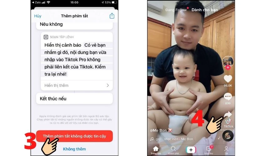 tải video tiktok khi kh&ocirc;ng c&oacute; n&uacute;t lưu