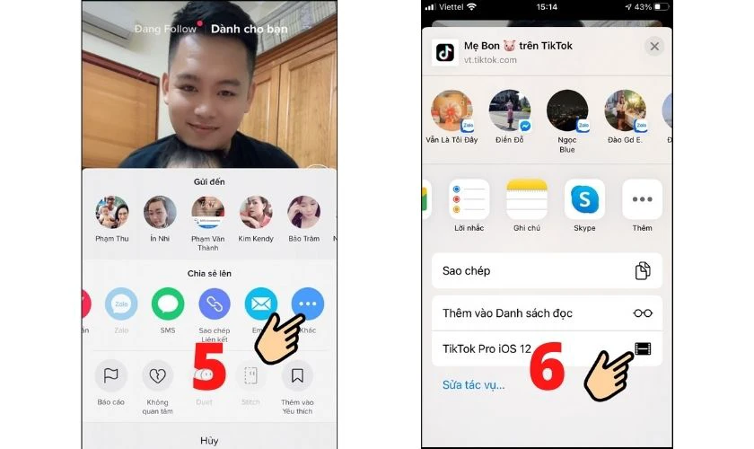 tải video tiktok khi kh&ocirc;ng c&oacute; n&uacute;t lưu