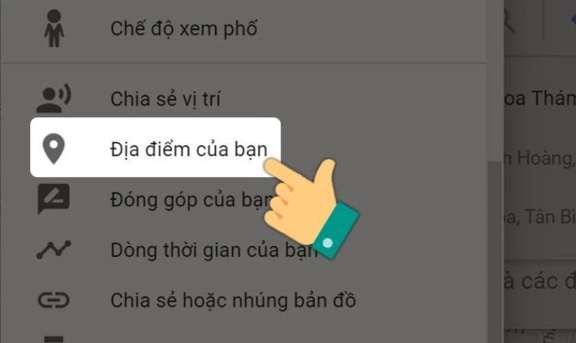 Chọn Địa điểm của bạn