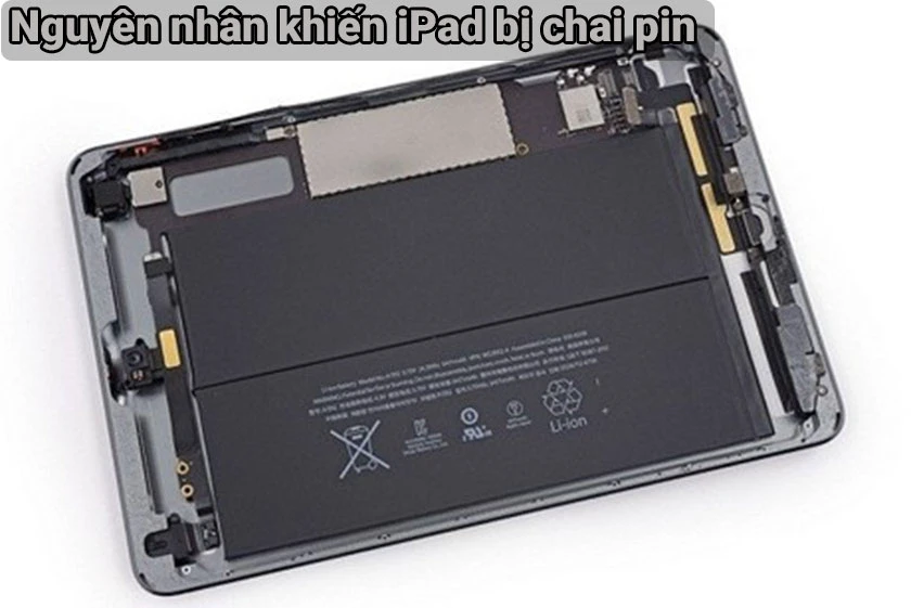 iPad có bị chai pin không, nguyên nhân và dấu hiệu nhận biết hao pin
