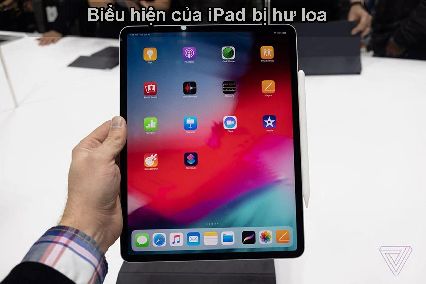 Dấu hiệu nhận biết iPad bị hư loa ngo&agrave;i&nbsp;