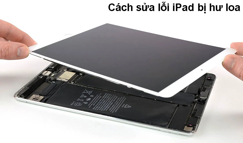 C&aacute;ch sửa lỗi iPad bị hư loa ngo&agrave;i