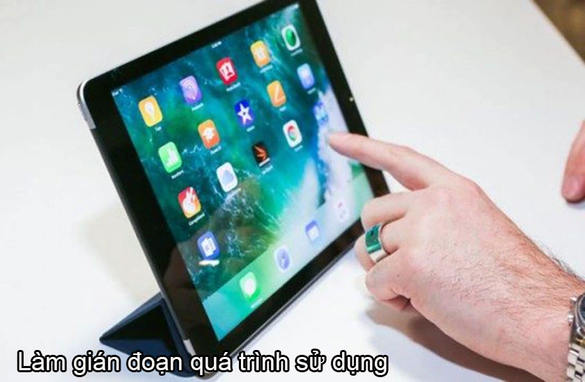 iPad không lên nguồn, sập nguồn sạc không lên, mở không lên nguồn, mất nguồn ảnh hưởng như thế nào đến người dùng