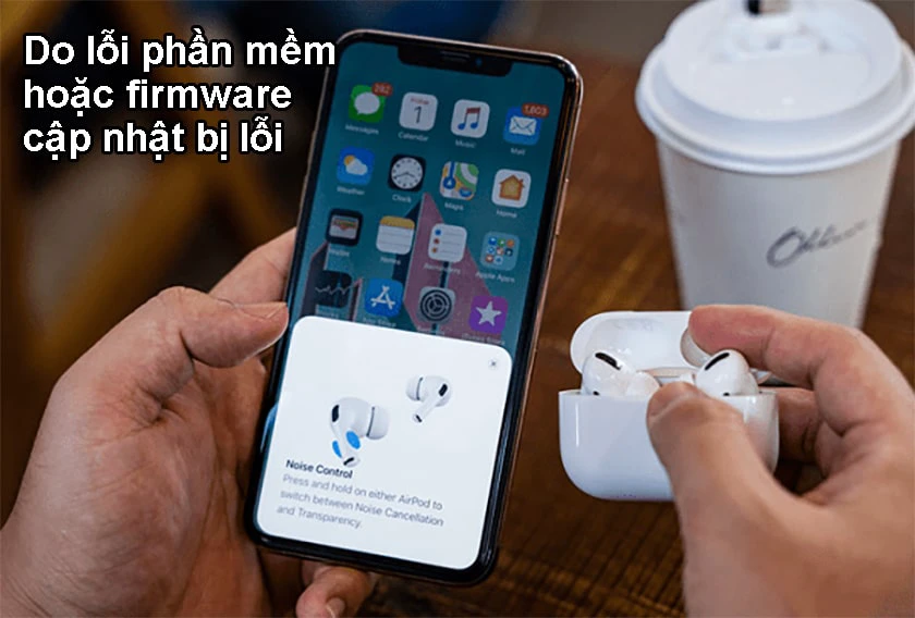 tai nghe Airpod tự ngắt kết nối