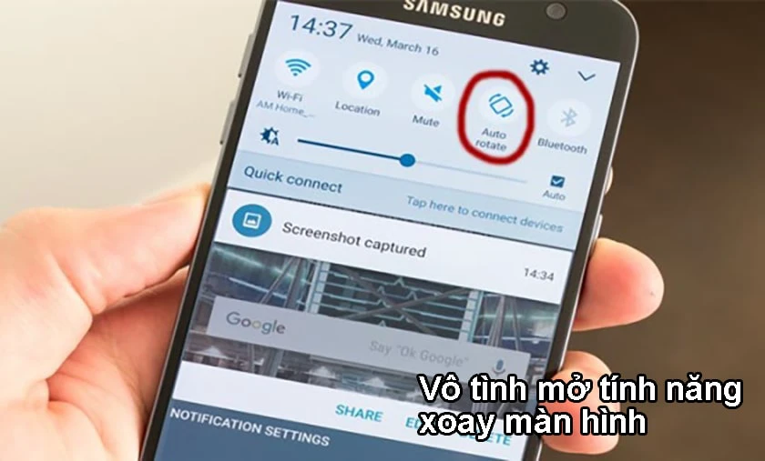 Tại sao lại xảy ra lỗi xoay màn hình Xiaomi