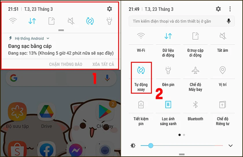 Cách khắc phục lỗi xoay màn hình Xiaomi