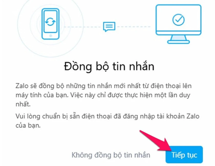 C&aacute;ch khắc phục t&igrave;nh trạng kh&ocirc;ng đồng bộ tin nhắn zalo tr&ecirc;n PC